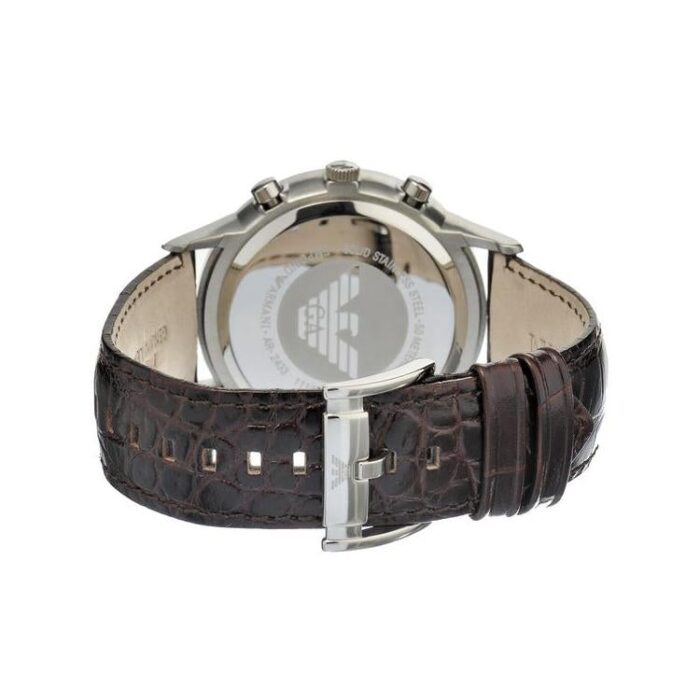 Emporio Armani Men's Brown Chronograph Watch - AR2433 - Image 2